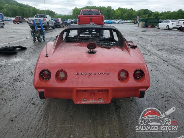 1Z37J5S415307 1975 CHEVROLET CORVETTE photo no. 6