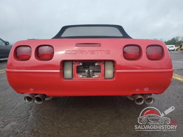 1G1YY3383M5106717 1991 CHEVROLET CORVETTE photo no. 6