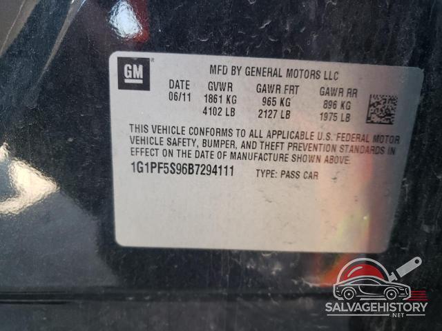 1G1PF5S96B7294111 2011 CHEVROLET CRUZE photo no. 12