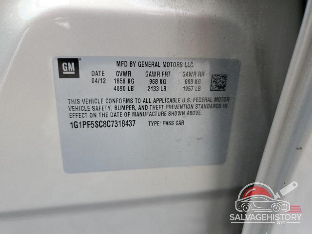 1G1PF5SC8C7318437 2012 CHEVROLET CRUZE photo no. 12