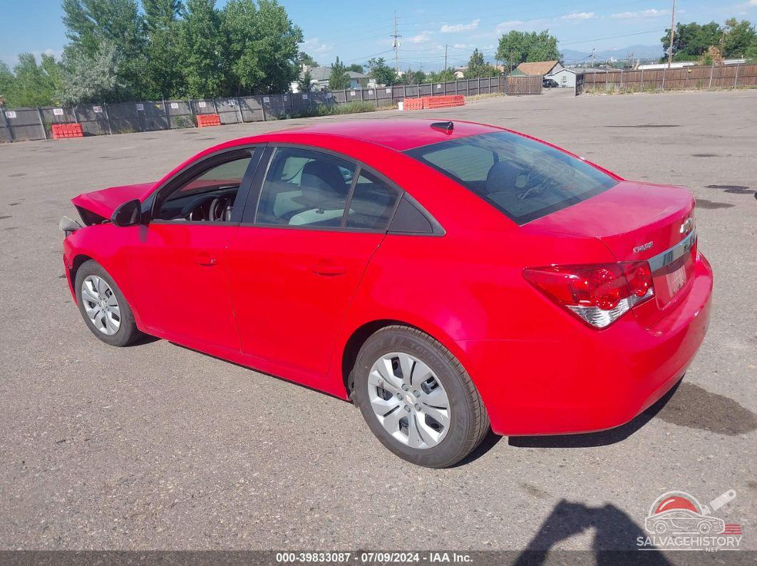 1G1PA5SH0E7189929 2014 CHEVROLET CRUZE photo no. 3