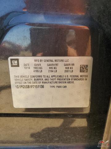 1G1PG5SB1F7151136 2015 CHEVROLET CRUZE photo no. 12