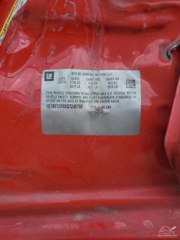 1G1BE5SMXG7245793 2016 CHEVROLET CRUZE photo no. 12