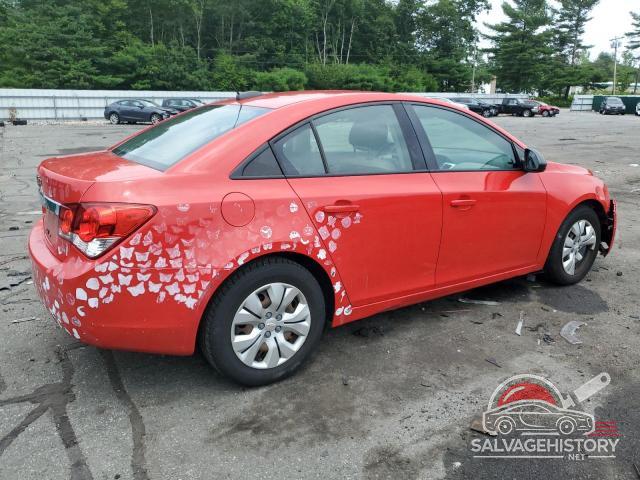 1G1PC5SG7G7139307 2016 CHEVROLET CRUZE photo no. 3