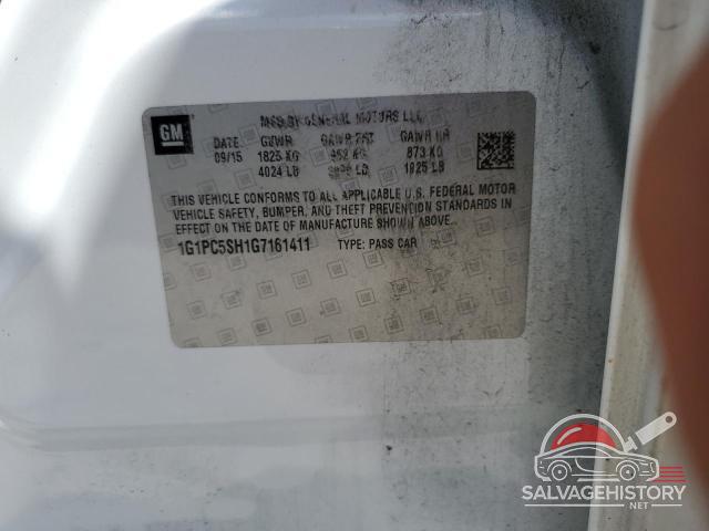 1G1PC5SH1G7161411 2016 CHEVROLET CRUZE photo no. 13