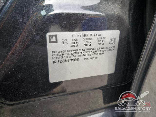 1G1PE5SB4G7191394 2016 CHEVROLET CRUZE photo no. 12
