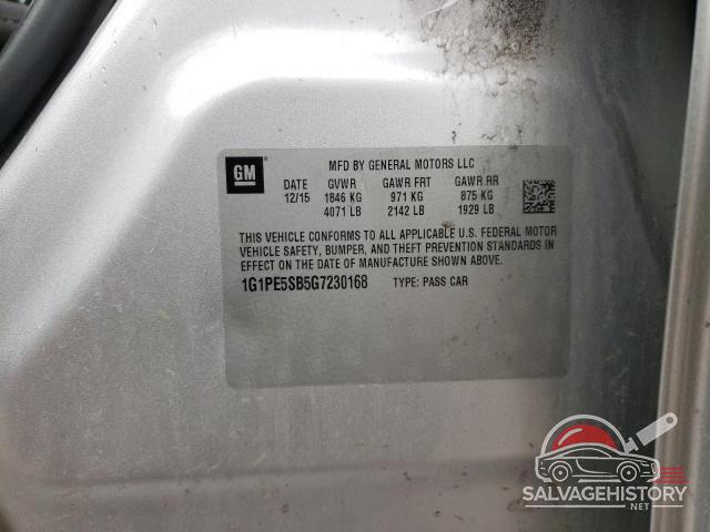 1G1PE5SB5G7230168 2016 CHEVROLET CRUZE photo no. 12