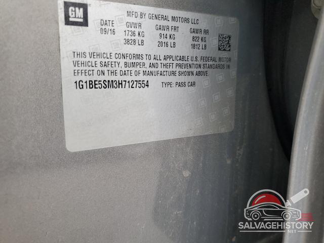 1G1BE5SM3H7127554 2017 CHEVROLET CRUZE photo no. 12