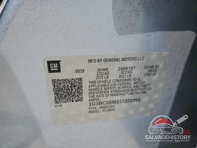 1G1BC5SM2J7221095 2018 CHEVROLET CRUZE photo no. 13