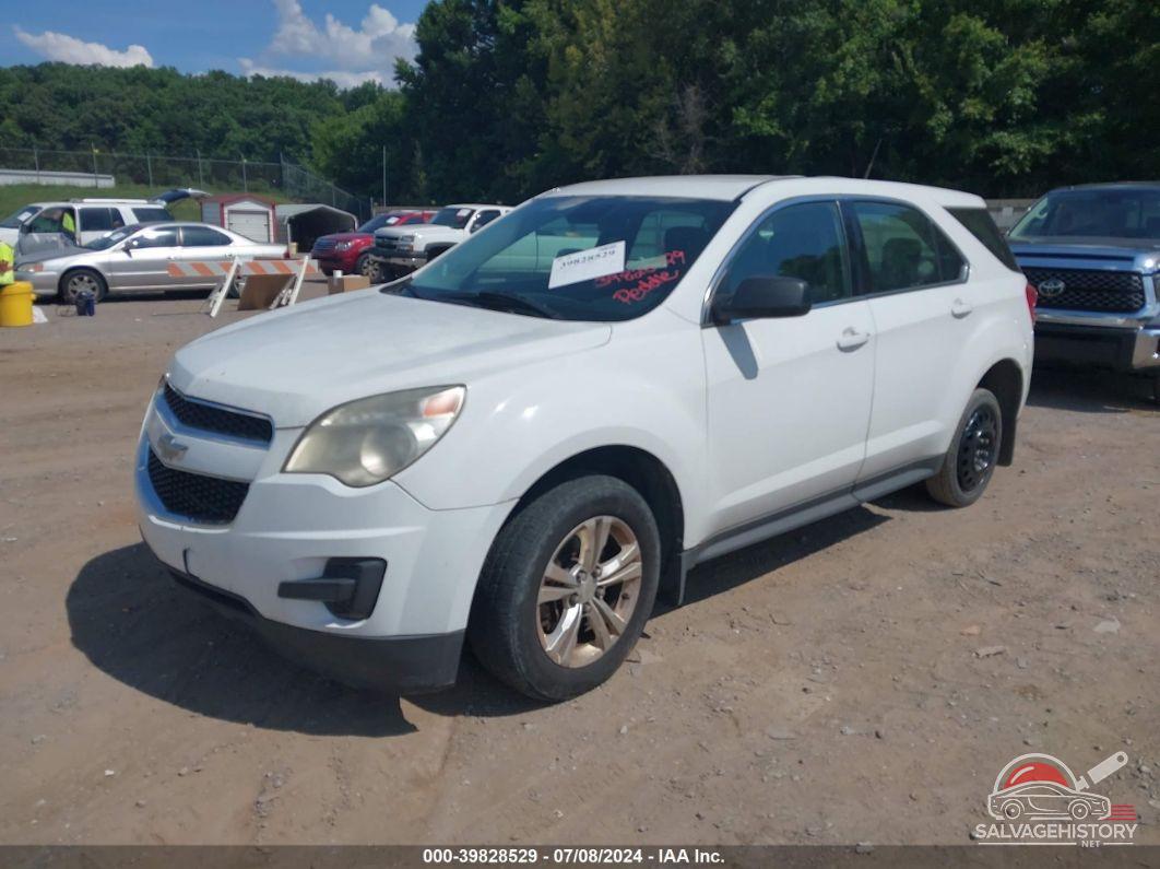 2GNALBEK5C6235062 2012 CHEVROLET EQUINOX photo no. 2