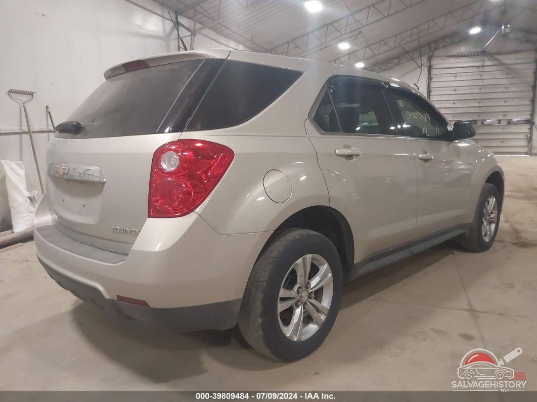 2GNFLCEK5C6210206 2012 CHEVROLET EQUINOX photo no. 4