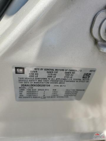 2GNALDEK5D6288194 2013 CHEVROLET EQUINOX photo no. 13