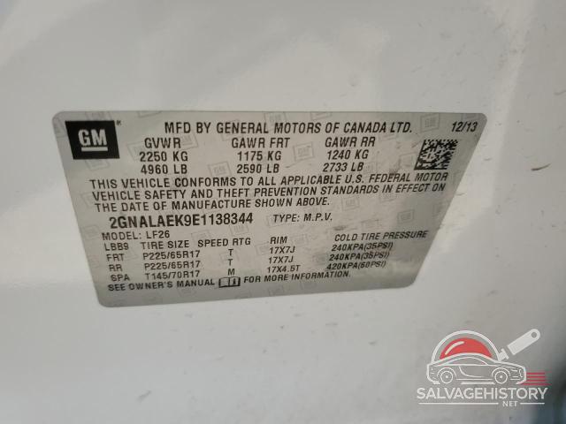 2GNALAEK9E1138344 2014 CHEVROLET EQUINOX photo no. 13