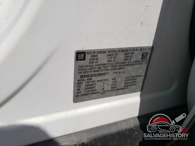 3GNAXJEV2JS564311 2018 CHEVROLET EQUINOX photo no. 13