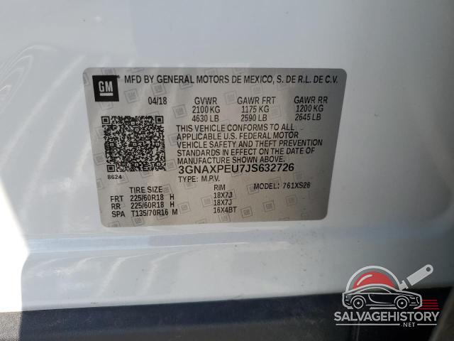 3GNAXPEU7JS632726 2018 CHEVROLET EQUINOX photo no. 13