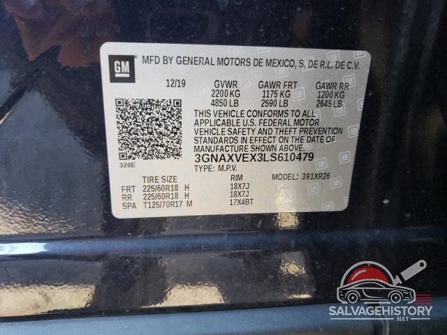 3GNAXVEX3LS610479 2020 CHEVROLET EQUINOX photo no. 13