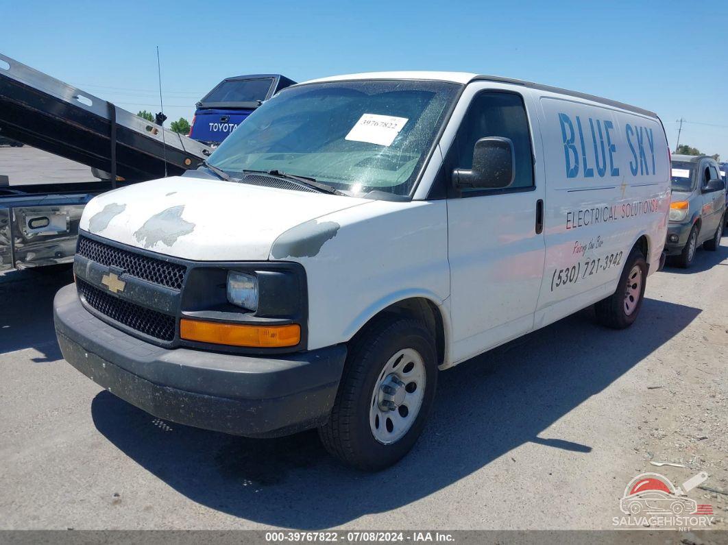 1GCSHAF45C1123485 2012 CHEVROLET EXPRESS 1500 photo no. 2