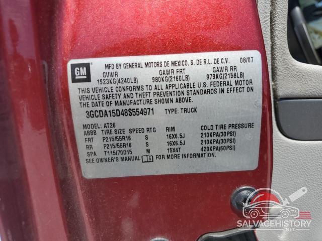 3GCDA15D48S554971 2008 CHEVROLET HHR photo no. 13