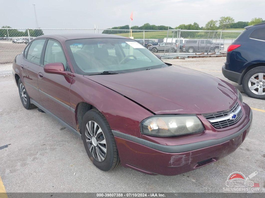 2G1WF52E149382669 2004 CHEVROLET IMPALA photo no. 12