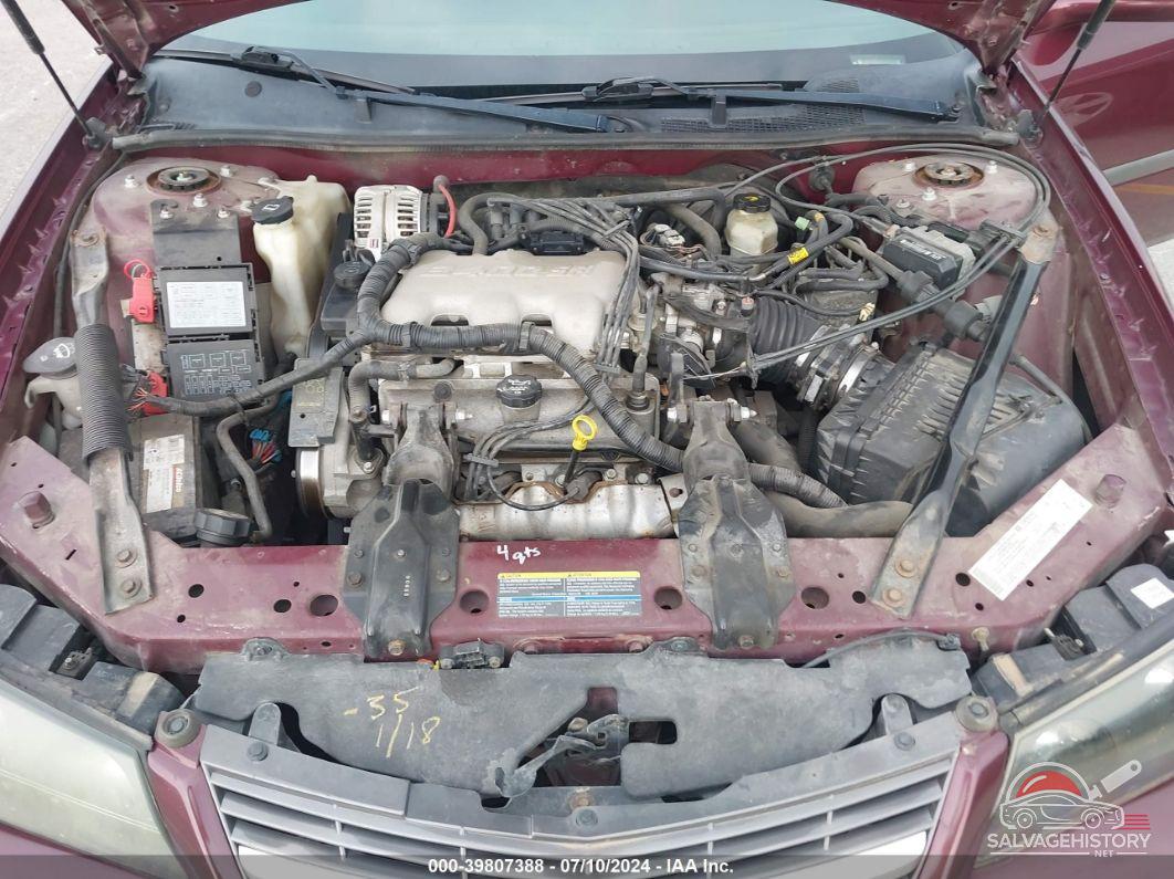 2G1WF52E149382669 2004 CHEVROLET IMPALA photo no. 10