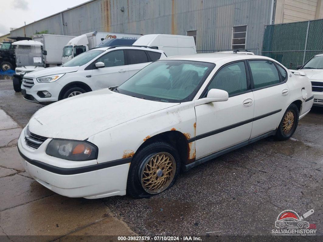 2G1WF52E159126548 2005 CHEVROLET IMPALA photo no. 2