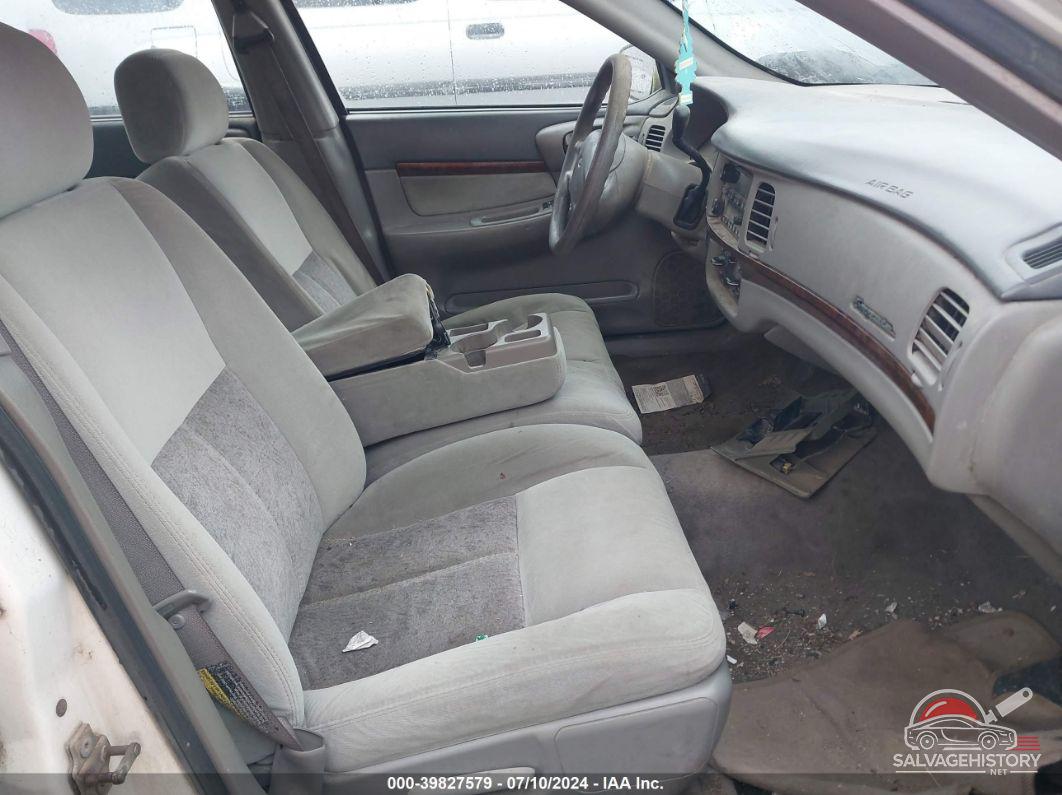 2G1WF52E159126548 2005 CHEVROLET IMPALA photo no. 5