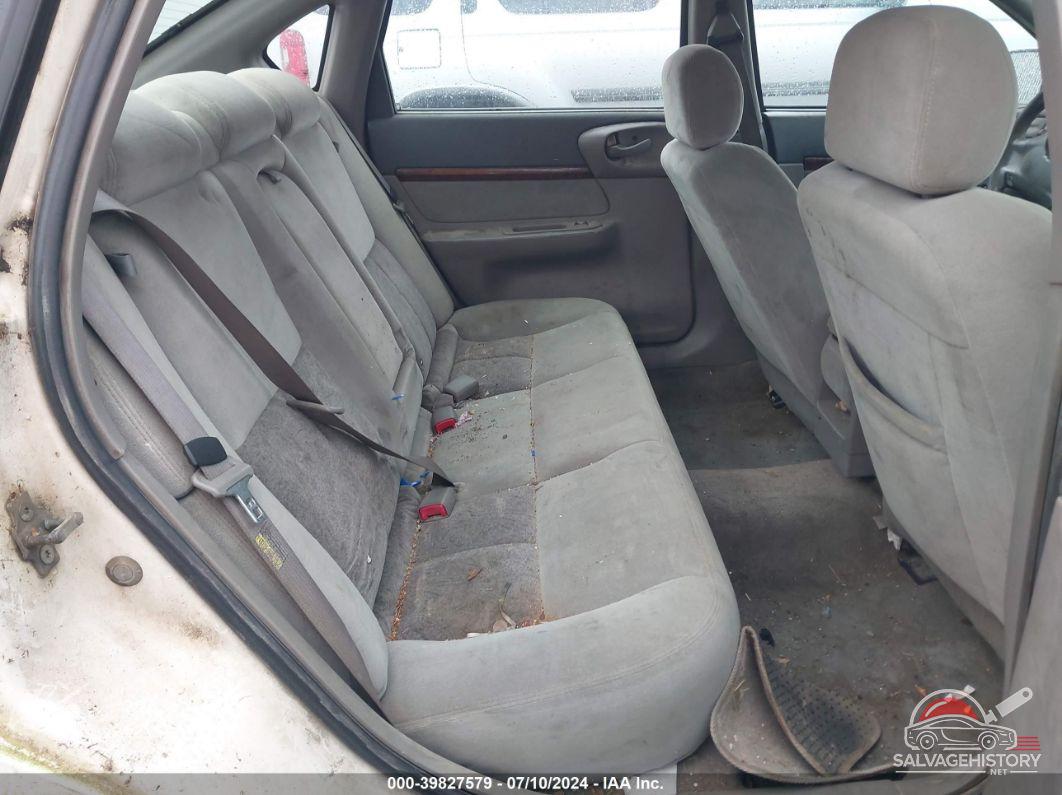 2G1WF52E159126548 2005 CHEVROLET IMPALA photo no. 8