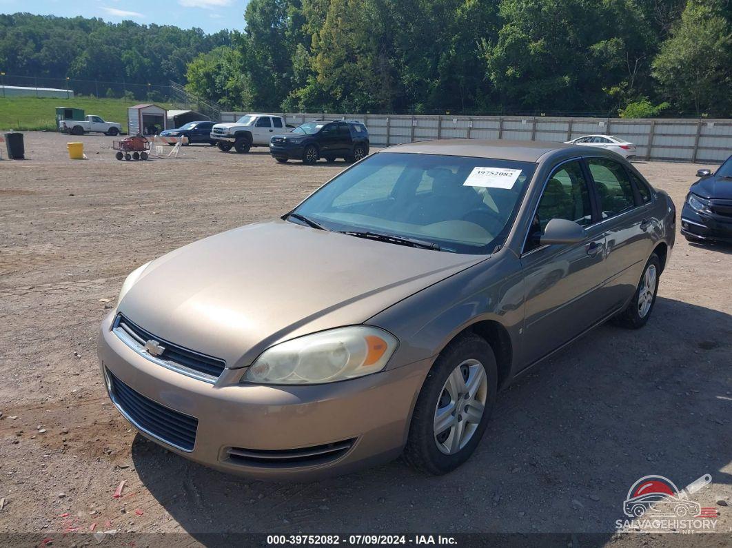 2G1WB55K169266047 2006 CHEVROLET IMPALA photo no. 2