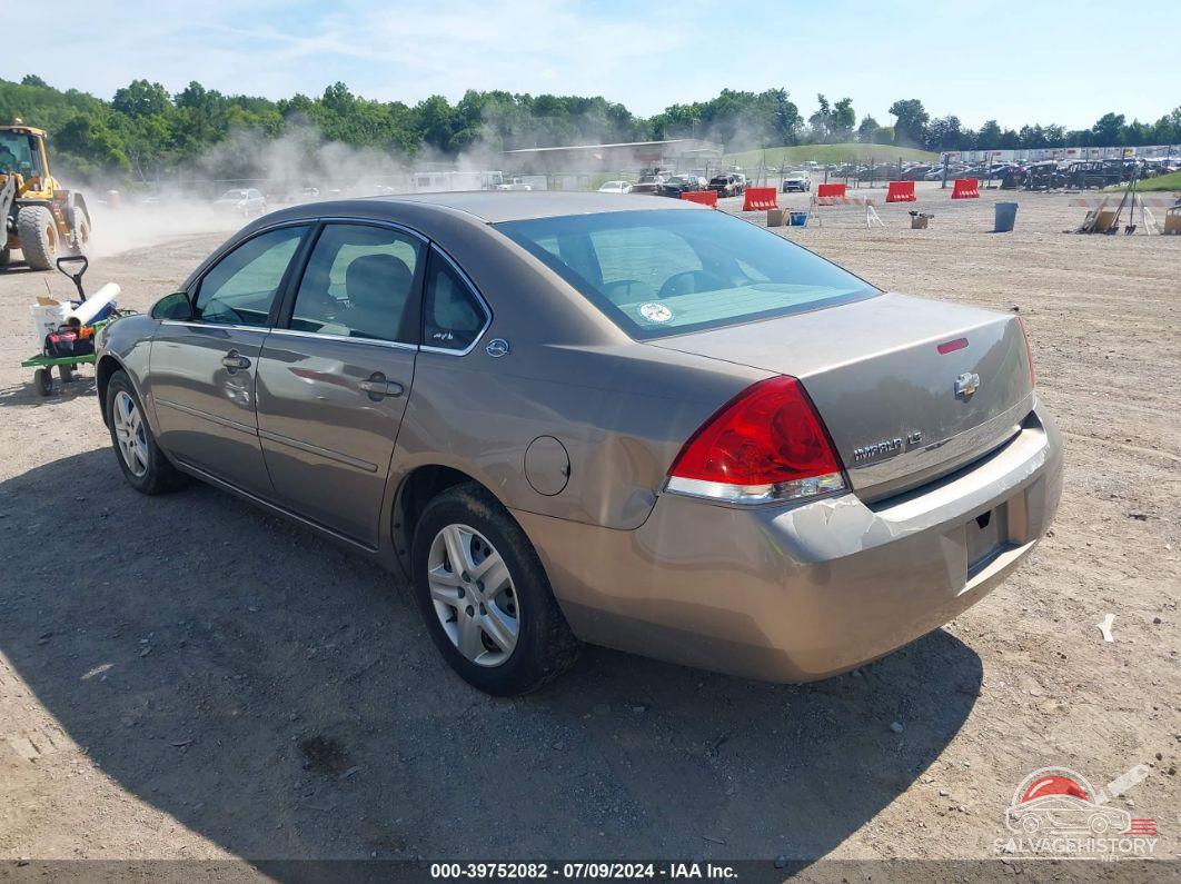 2G1WB55K169266047 2006 CHEVROLET IMPALA photo no. 3