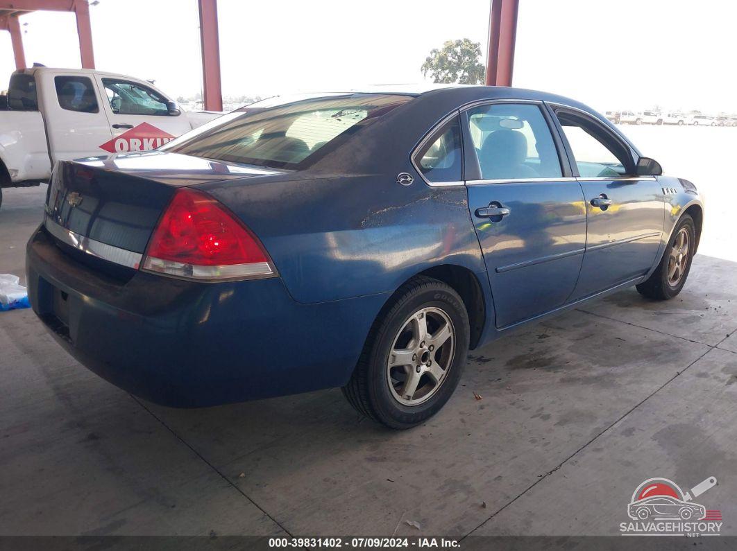 2G1WB55K769176966 2006 CHEVROLET IMPALA photo no. 4