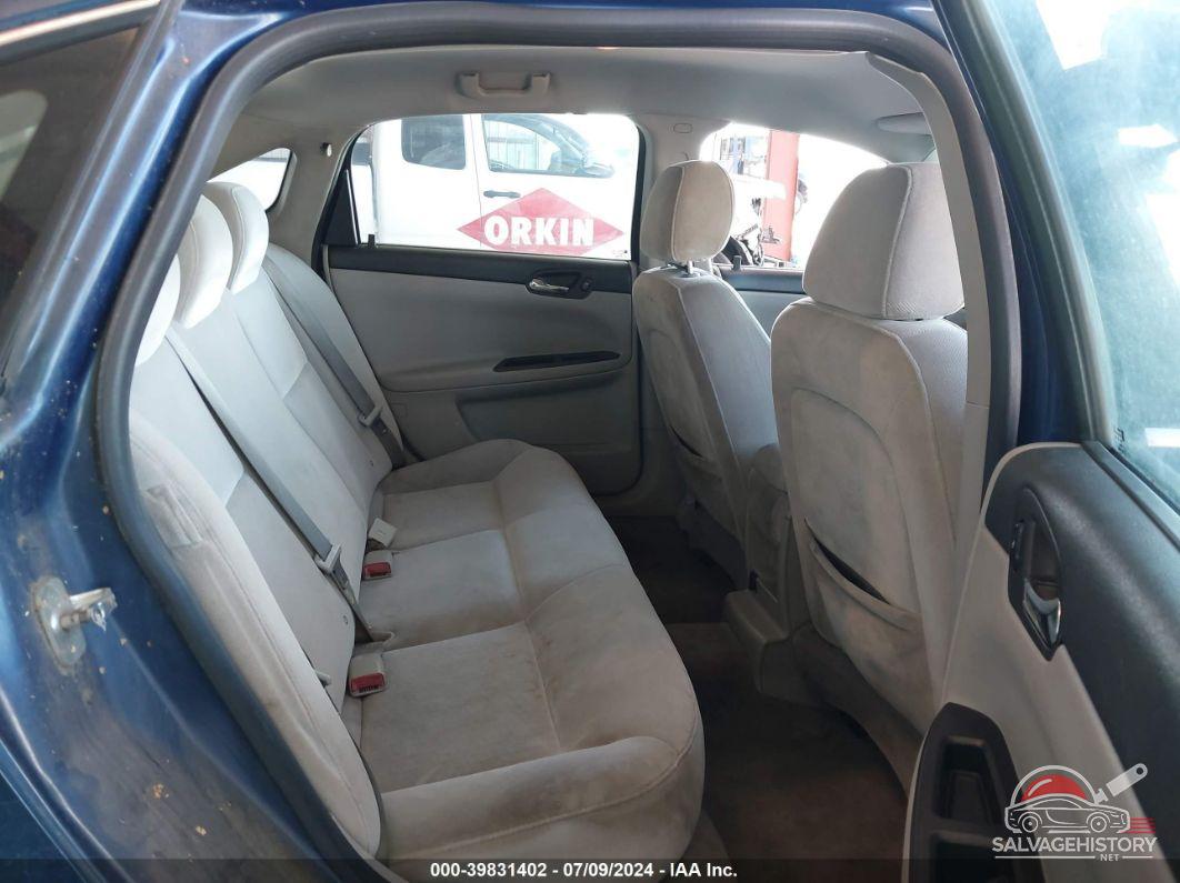 2G1WB55K769176966 2006 CHEVROLET IMPALA photo no. 8