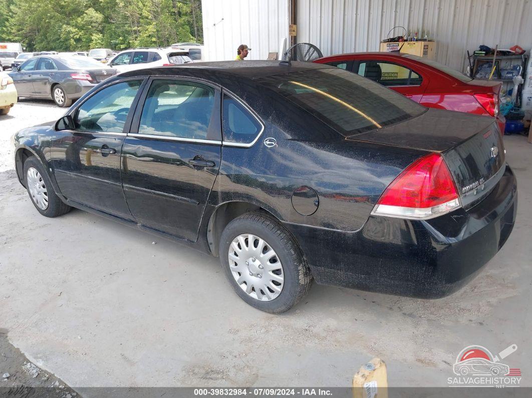 2G1WB58K279137943 2007 CHEVROLET IMPALA photo no. 3