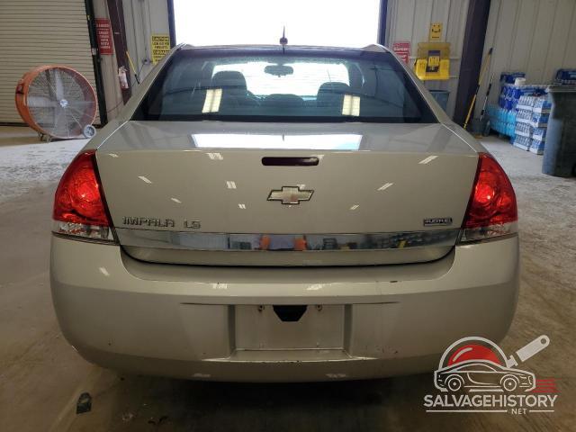 2G1WB58K781251954 2008 CHEVROLET IMPALA photo no. 6