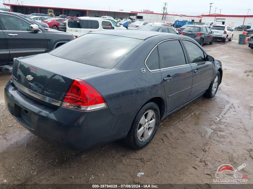 2G1WT55N181310766 2008 CHEVROLET IMPALA photo no. 4
