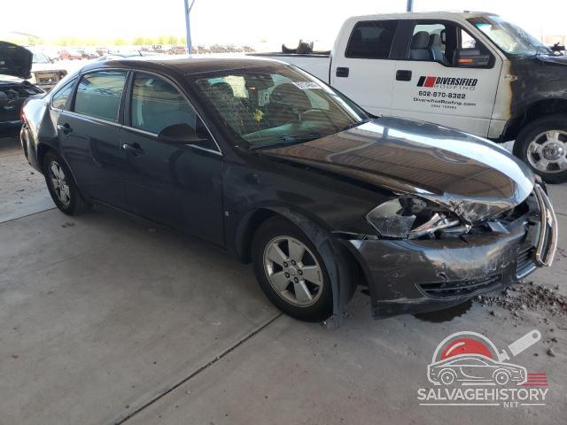 2G1WT58N189116848 2008 CHEVROLET IMPALA photo no. 4