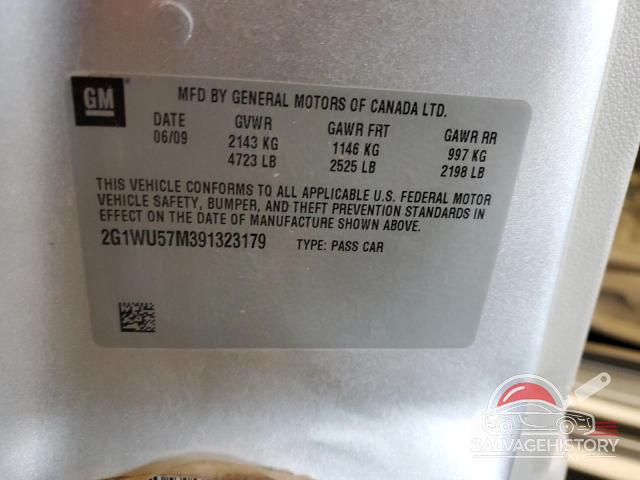 2G1WU57M391323179 2009 CHEVROLET IMPALA photo no. 12