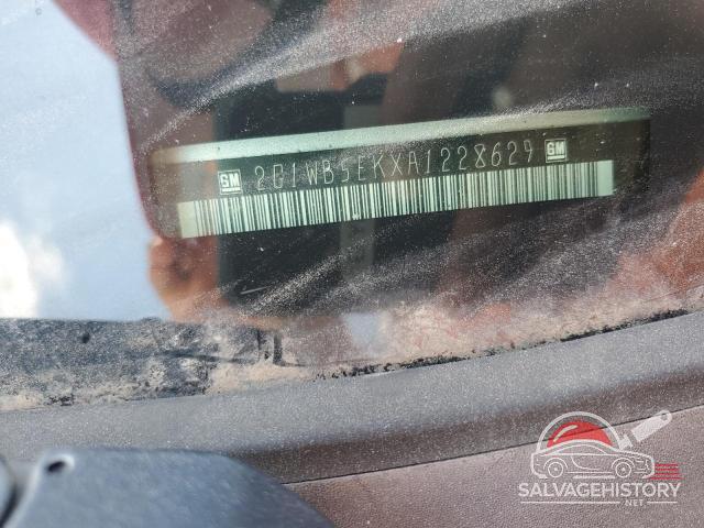 2G1WB5EKXA1228629 2010 CHEVROLET IMPALA photo no. 12
