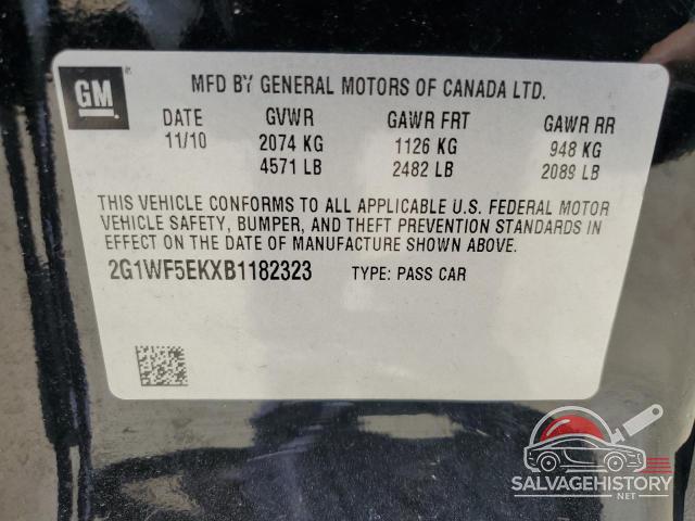 2G1WF5EKXB1182323 2011 CHEVROLET IMPALA photo no. 12