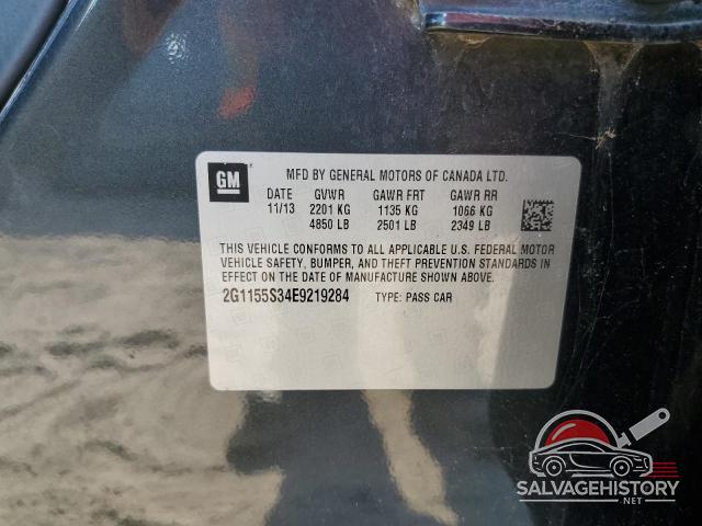 2G1155S34E9219284 2014 CHEVROLET IMPALA photo no. 12