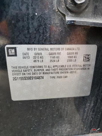 2G1155S39E9104874 2014 CHEVROLET IMPALA photo no. 12