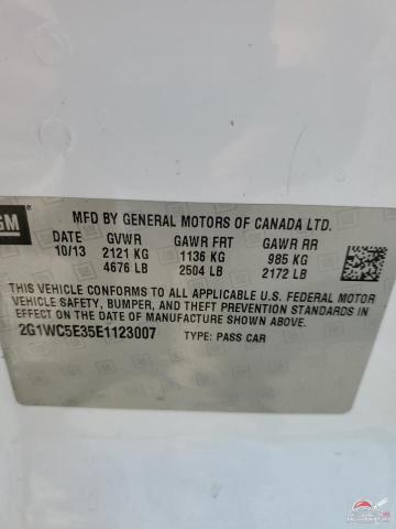 2G1WC5E35E1123007 2014 CHEVROLET IMPALA photo no. 12