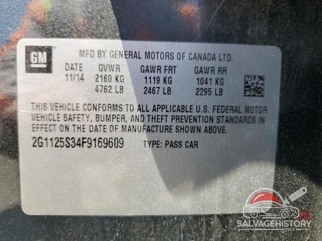 2G1125S34F9169609 2015 CHEVROLET IMPALA photo no. 13