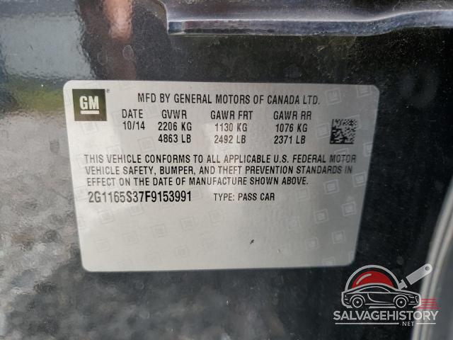 2G1165S37F9153991 2015 CHEVROLET IMPALA photo no. 13