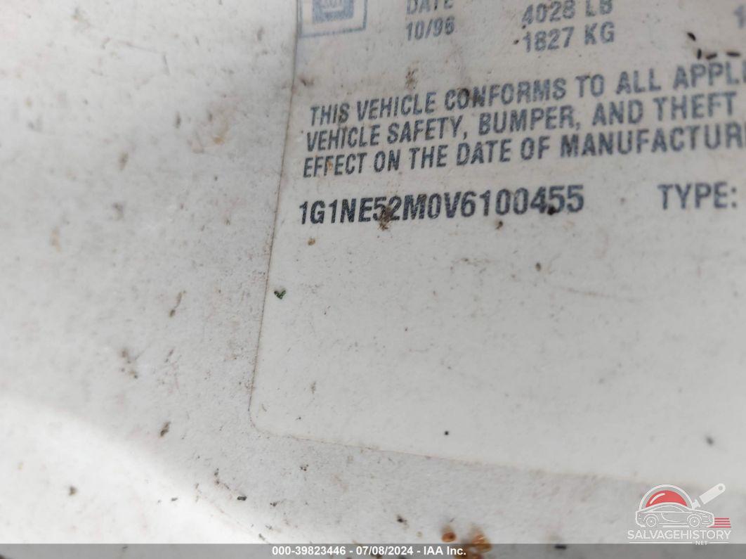 1G1NE52M0V6100455 1997 CHEVROLET MALIBU photo no. 9