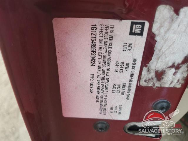 1G1ZT54895F204224 2005 CHEVROLET MALIBU photo no. 13