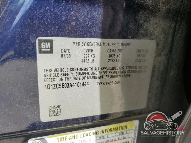 1G1ZC5E03A4101444 2010 CHEVROLET MALIBU photo no. 12