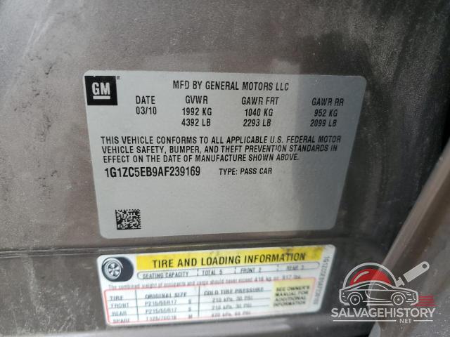 1G1ZC5EB9AF239169 2010 CHEVROLET MALIBU photo no. 12