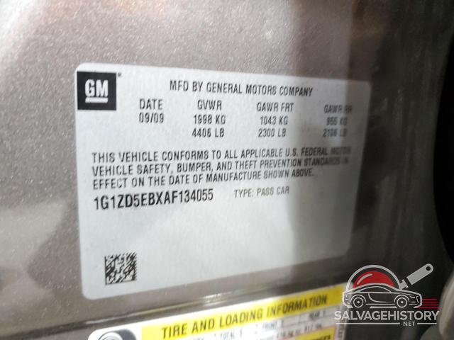 1G1ZD5EBXAF134055 2010 CHEVROLET MALIBU photo no. 12