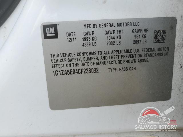 1G1ZA5E04CF233092 2012 CHEVROLET MALIBU photo no. 12