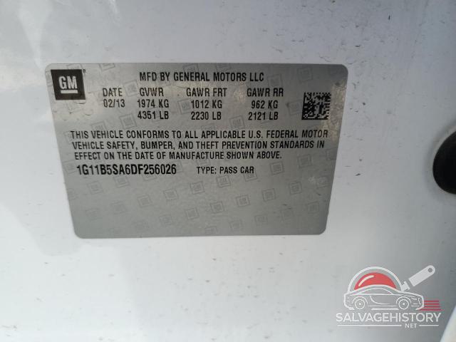1G11B5SA6DF256026 2013 CHEVROLET MALIBU photo no. 12